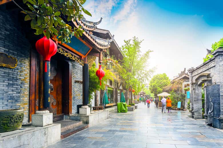 Visita guiada por Chengdú