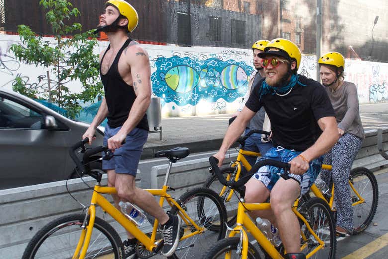 Free tour en bicicleta por el centro de Bogotá
