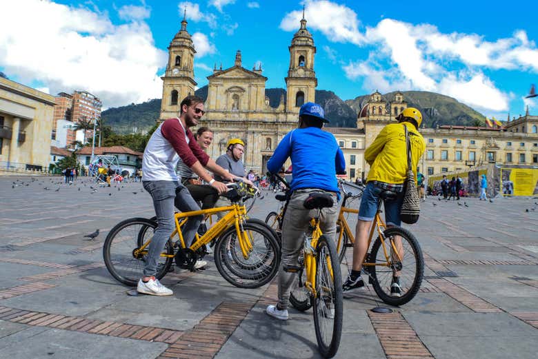 Free tour en bicicleta por el centro de Bogotá