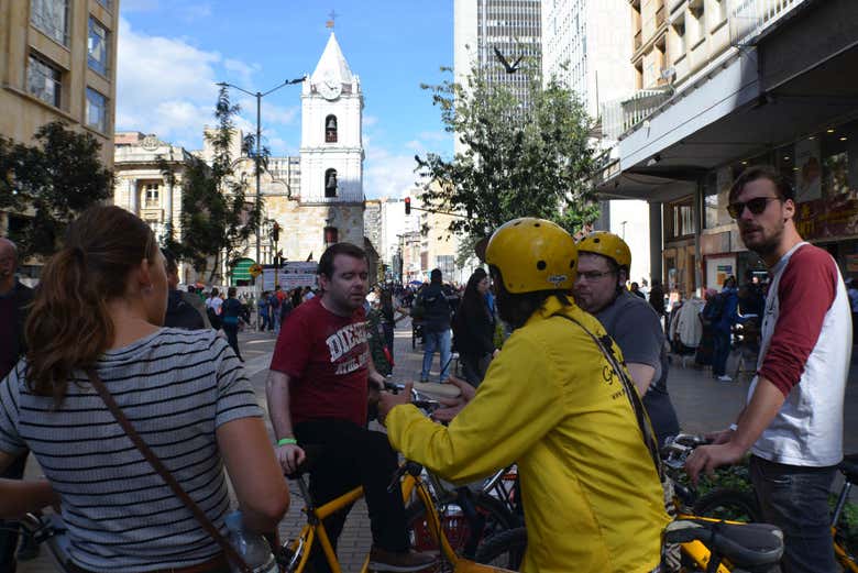 Free tour en bicicleta por el centro de Bogotá