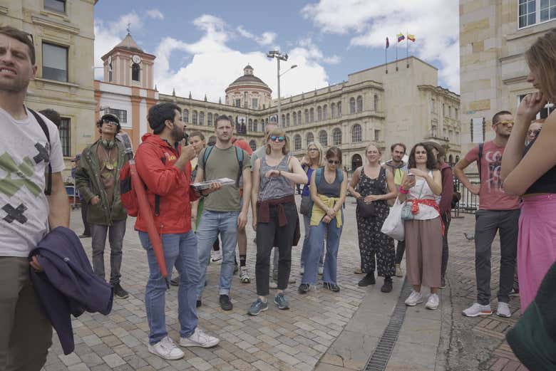 Free tour por Bogotá
