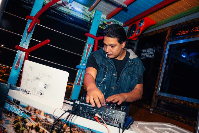Autobús de fiesta por Medellín