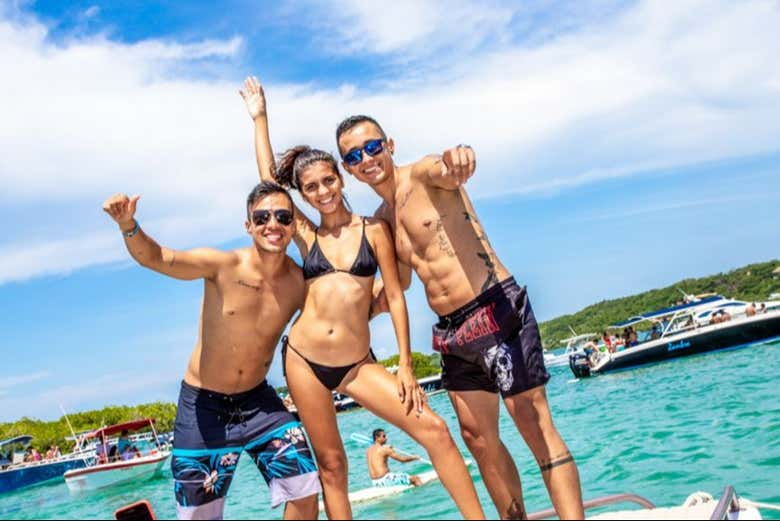 Fiesta en la isla de Tierra Bomba