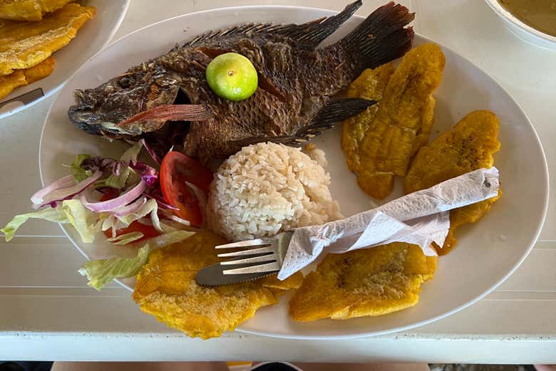 Pesca de cangrejo en los manglares de Cartagena de Indias