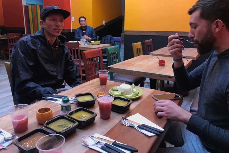 Tour gastronómico por Bogotá