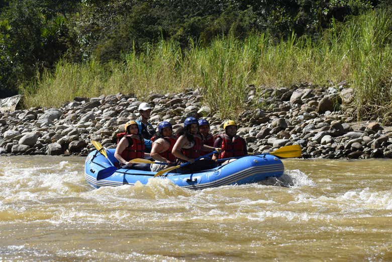 Rafting en el río Claro