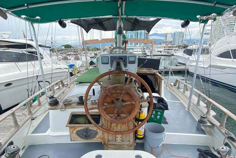Paseo en velero por la bahía de Taganga