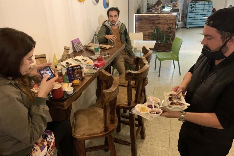 Taller de chocolate en Bogotá