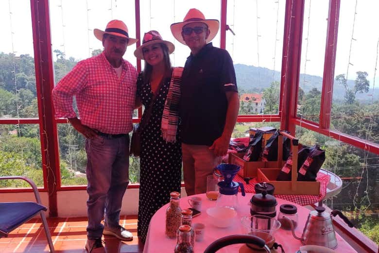 Visita a la finca cafetera El Edén