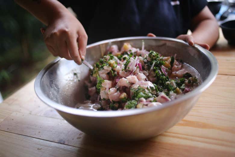Taller de ceviche en Lima