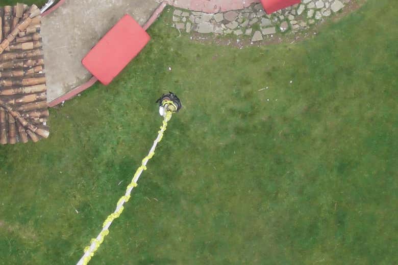 Puenting y catapulta en Poroy