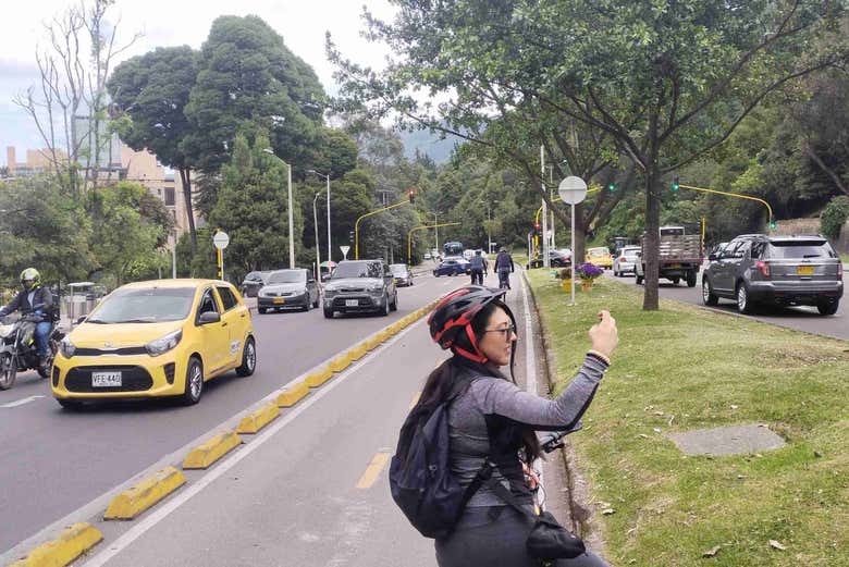 Tour en bicicleta por Bogotá