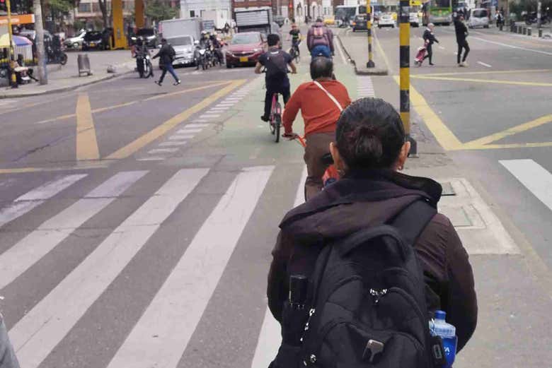 Tour en bicicleta por Bogotá