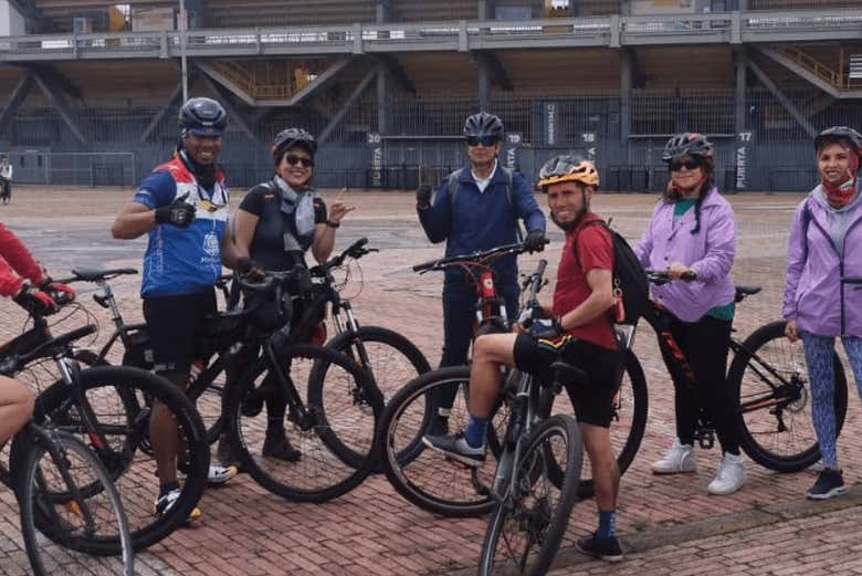 Tour en bicicleta por Bogotá