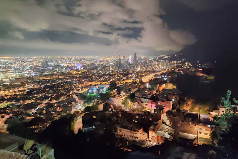 Visita nocturna al mirador de la Cueva del Arco
