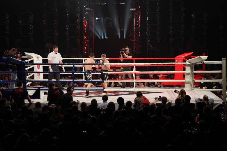 Velada de boxeo en Bogotá