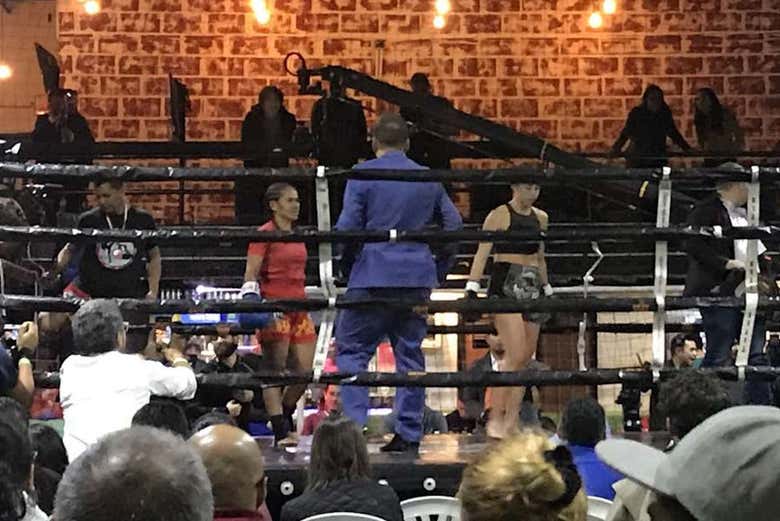 Velada de boxeo en Bogotá