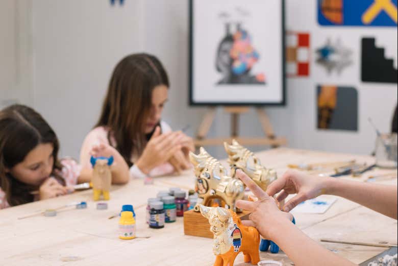 Taller de artesanía cusqueña