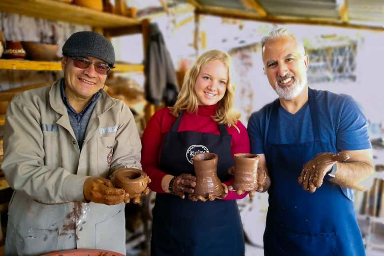 Taller de artesanía cusqueña