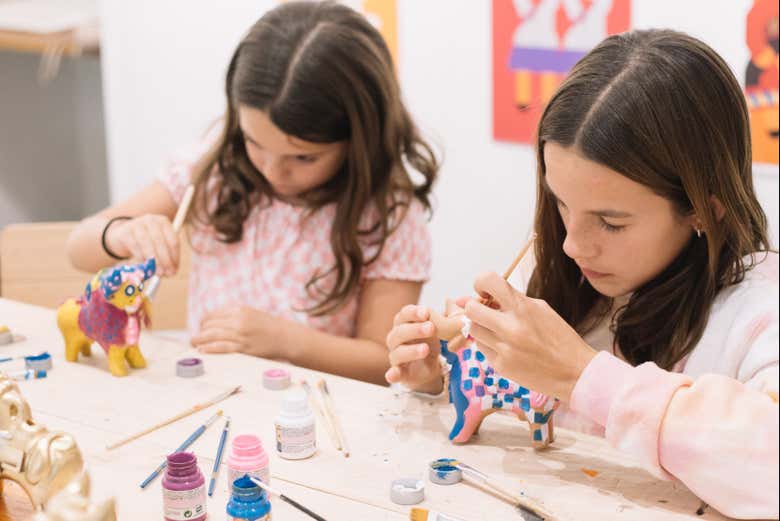 Taller de artesanía cusqueña