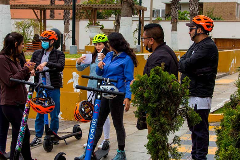 Tour en patinete por Miraflores