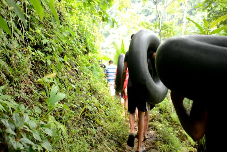 Tubing en el río Buritaca