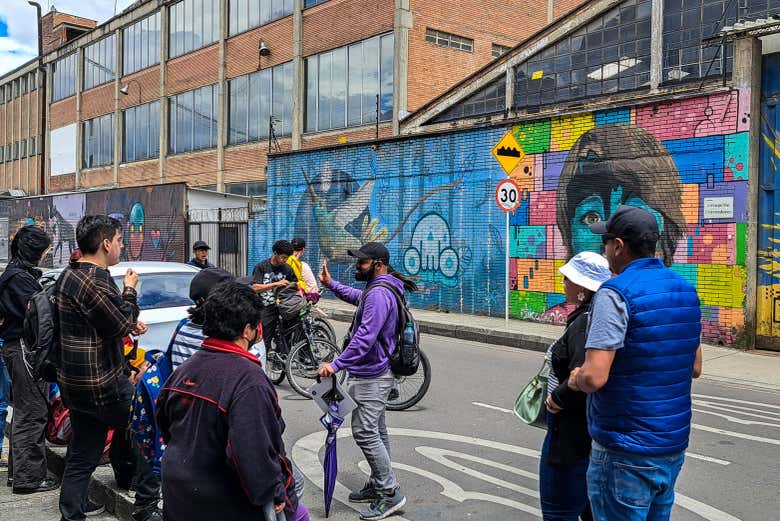Tour privado del grafiti por Bogotá