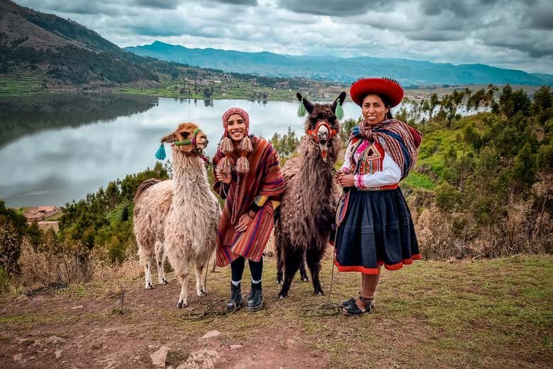 Excursión privada a Chinchero + Paseo con alpacas