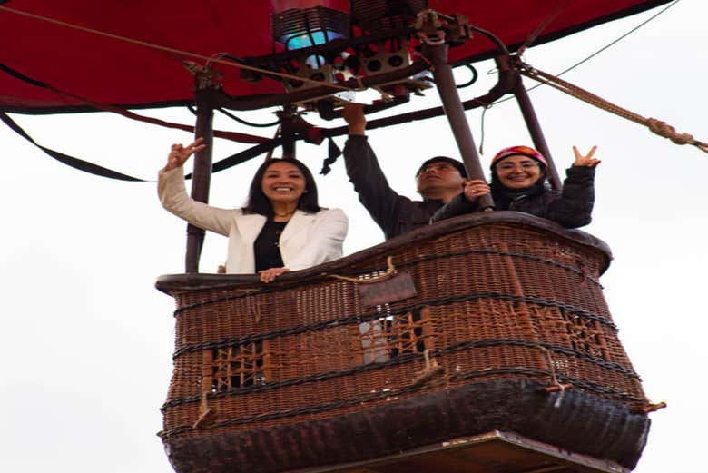 Paseo en globo por Cusco