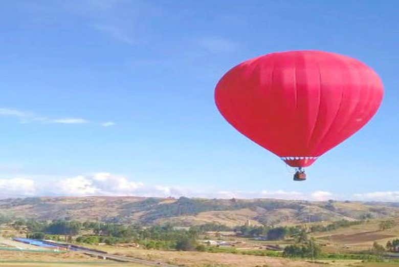 Paseo en globo por Cusco
