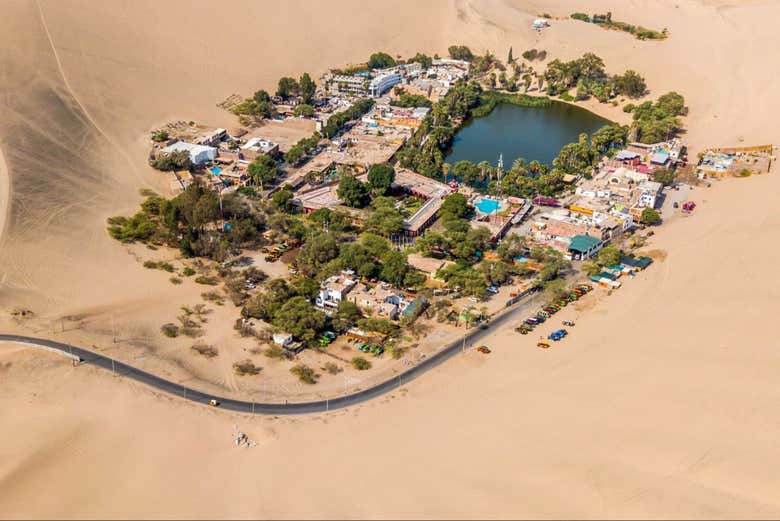 Excursión a las islas Ballestas y Huacachina + Vuelo sobre las Líneas de Nazca