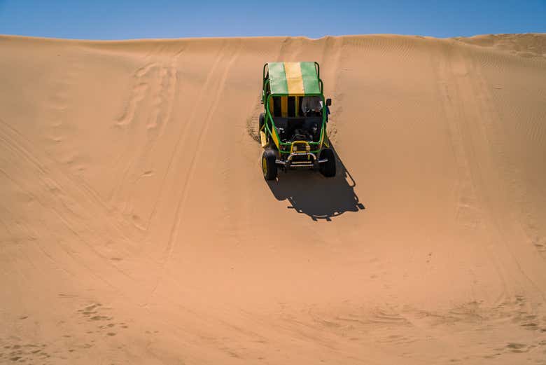 Excursión a las islas Ballestas y Huacachina + Vuelo sobre las Líneas de Nazca