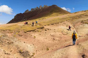 Trekking por la monta�a Palcoyo