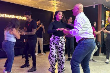 Clase de ritmos latinos en Bogot