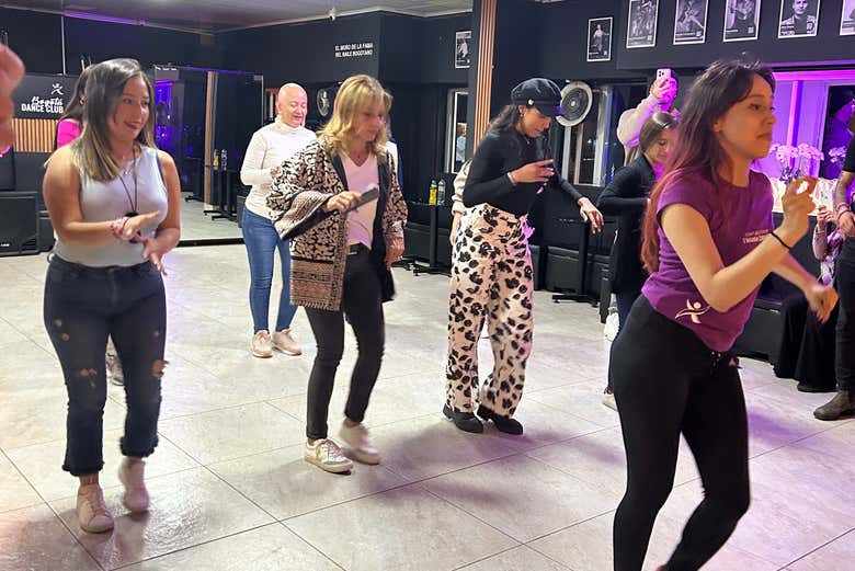 Clase de ritmos latinos en Bogotá