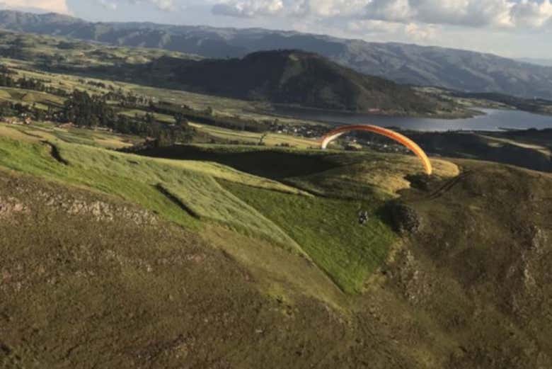 Vuelo en parapente por el Valle Sagrado de los Incas