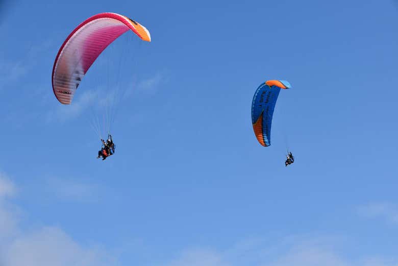 Vuelo en parapente por el Valle Sagrado de los Incas