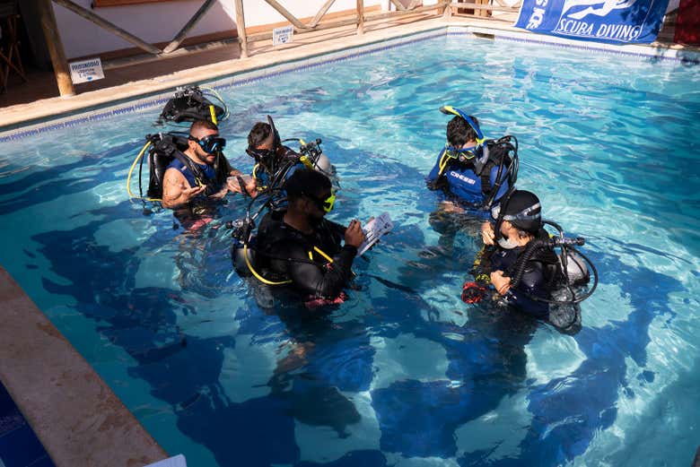 Curso de buceo PADI Open Water