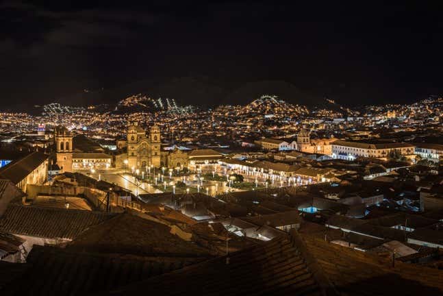 Free tour nocturno por Cusco