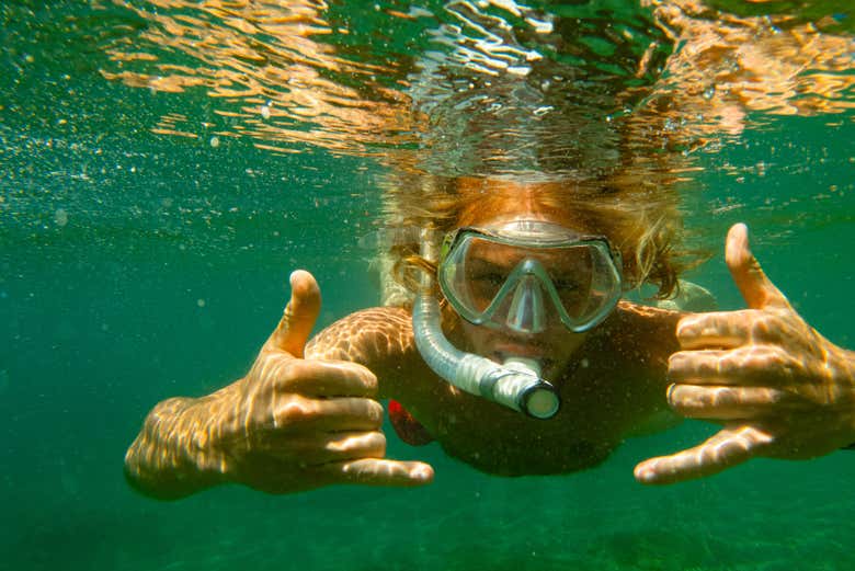 Snorkel en el Parque Tayrona