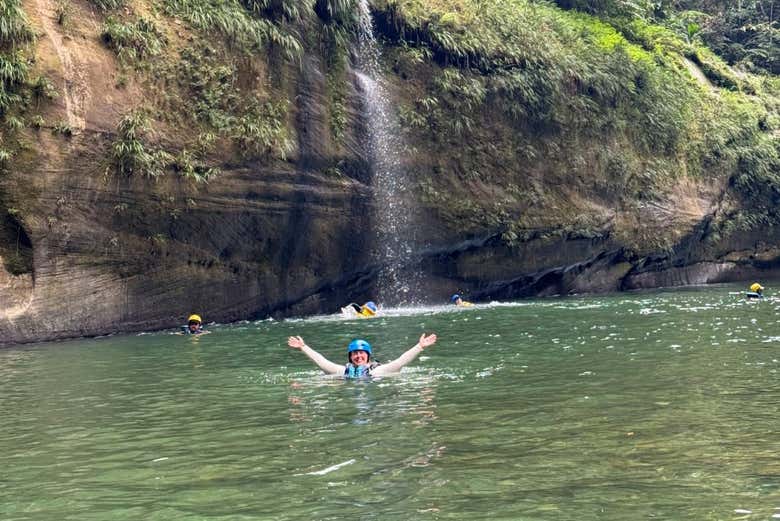 Rafting en el cañón del río Güejar