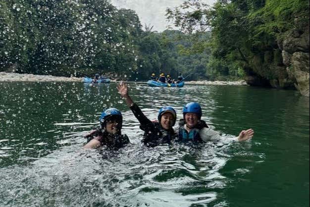 Rafting en el cañón del río Güejar