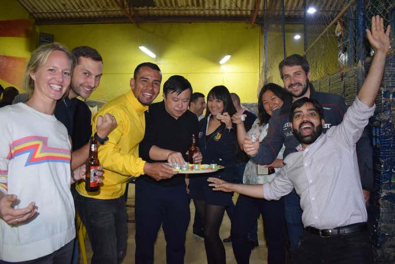 Tour privado del tejo y la cerveza por Bogotá