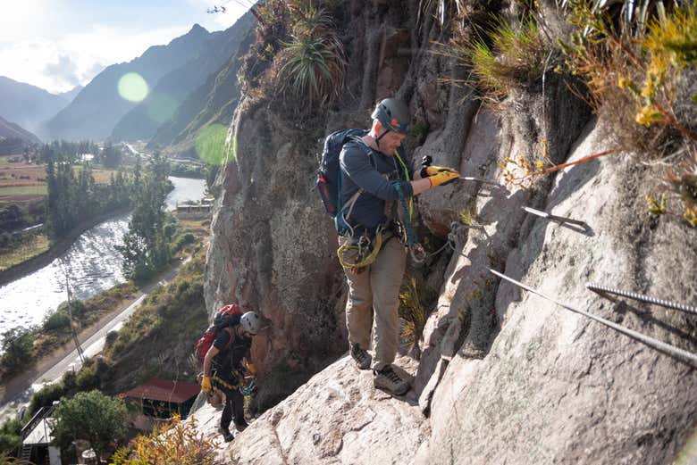 Comida en el Skylodge + Vía ferrata y tirolina