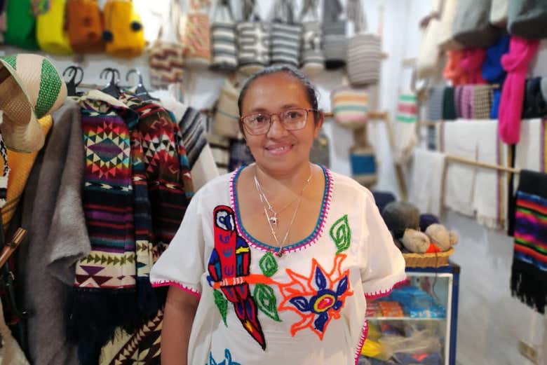 Taller de mochilas wayuu en Bogotá