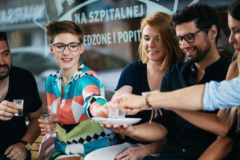 Tour del vodka por Varsovia