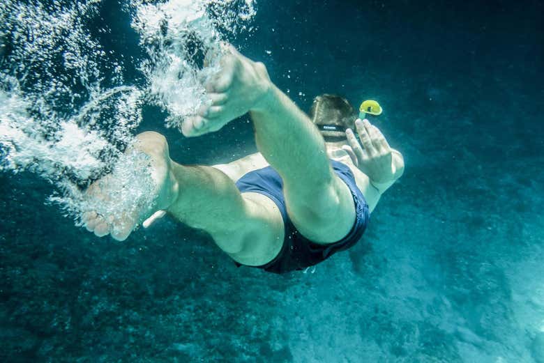 Snorkel y hookah diving en Punta Cana