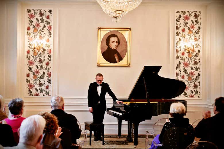 Concierto de piano en la sala Fryderyk