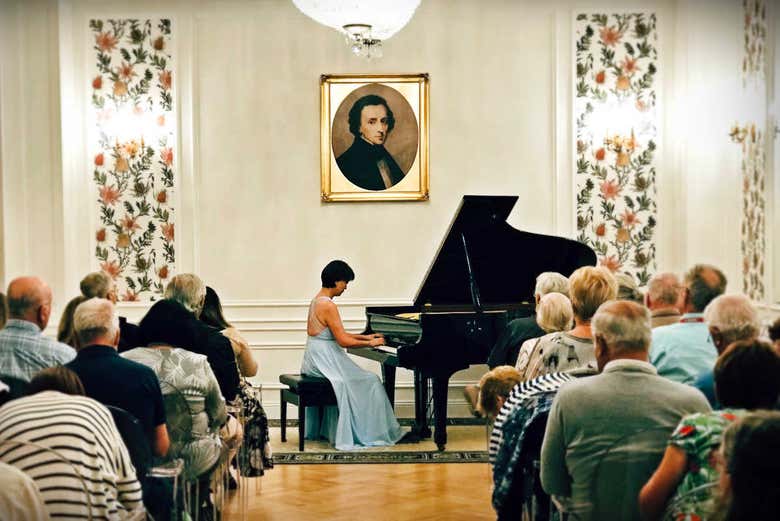 Concierto de piano en la sala Fryderyk