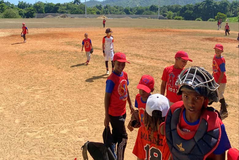 Tour de béisbol por Puerto Plata